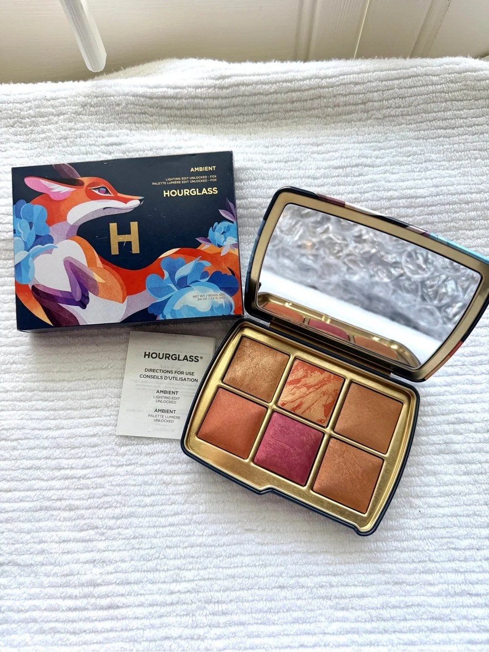 Hourglass Ambient Lighting Edit Unlocked FOX Palette 2025 LE BNIB HTF Collector